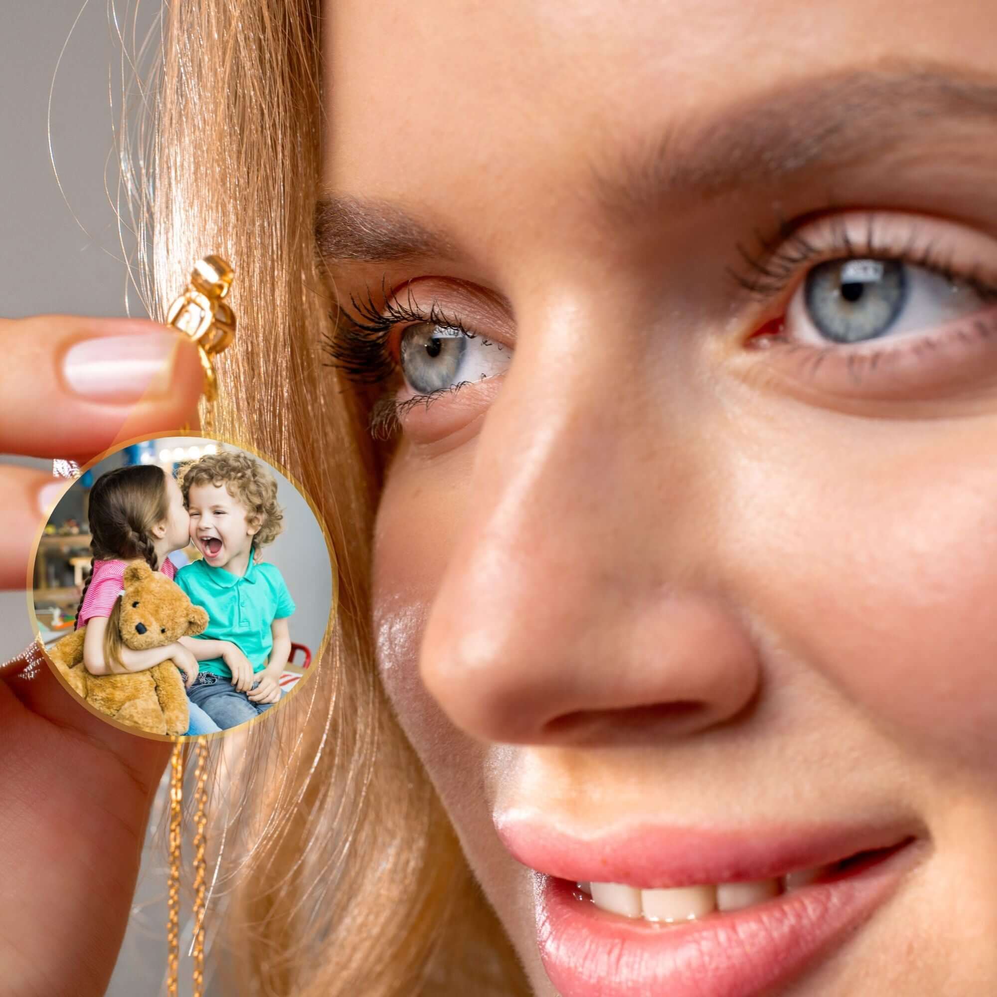 Angel Photo Necklace - Image 2
