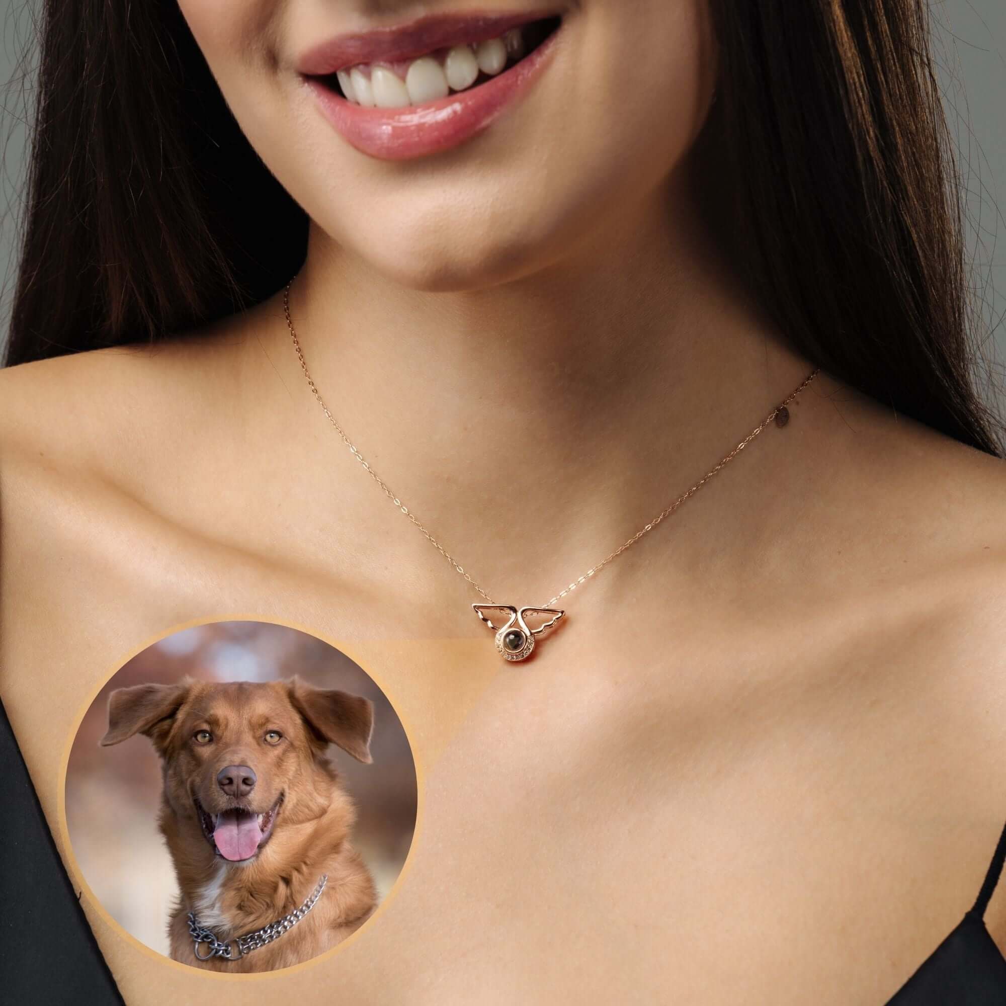 Angel Photo Necklace - Image 12