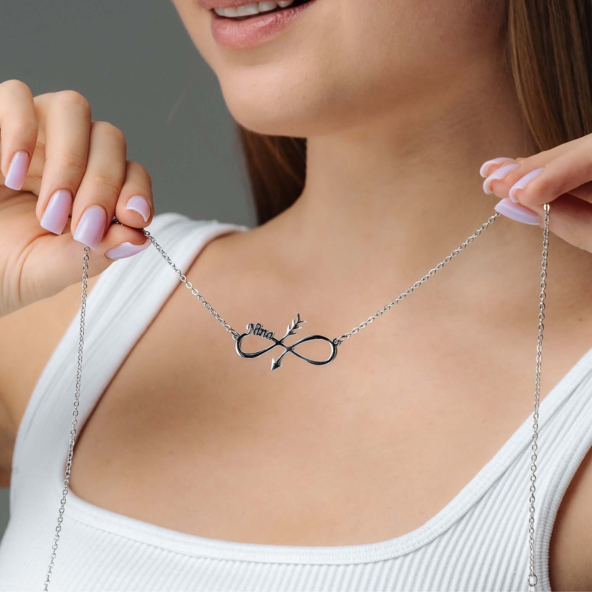 Arrow Name Necklace - Image 17
