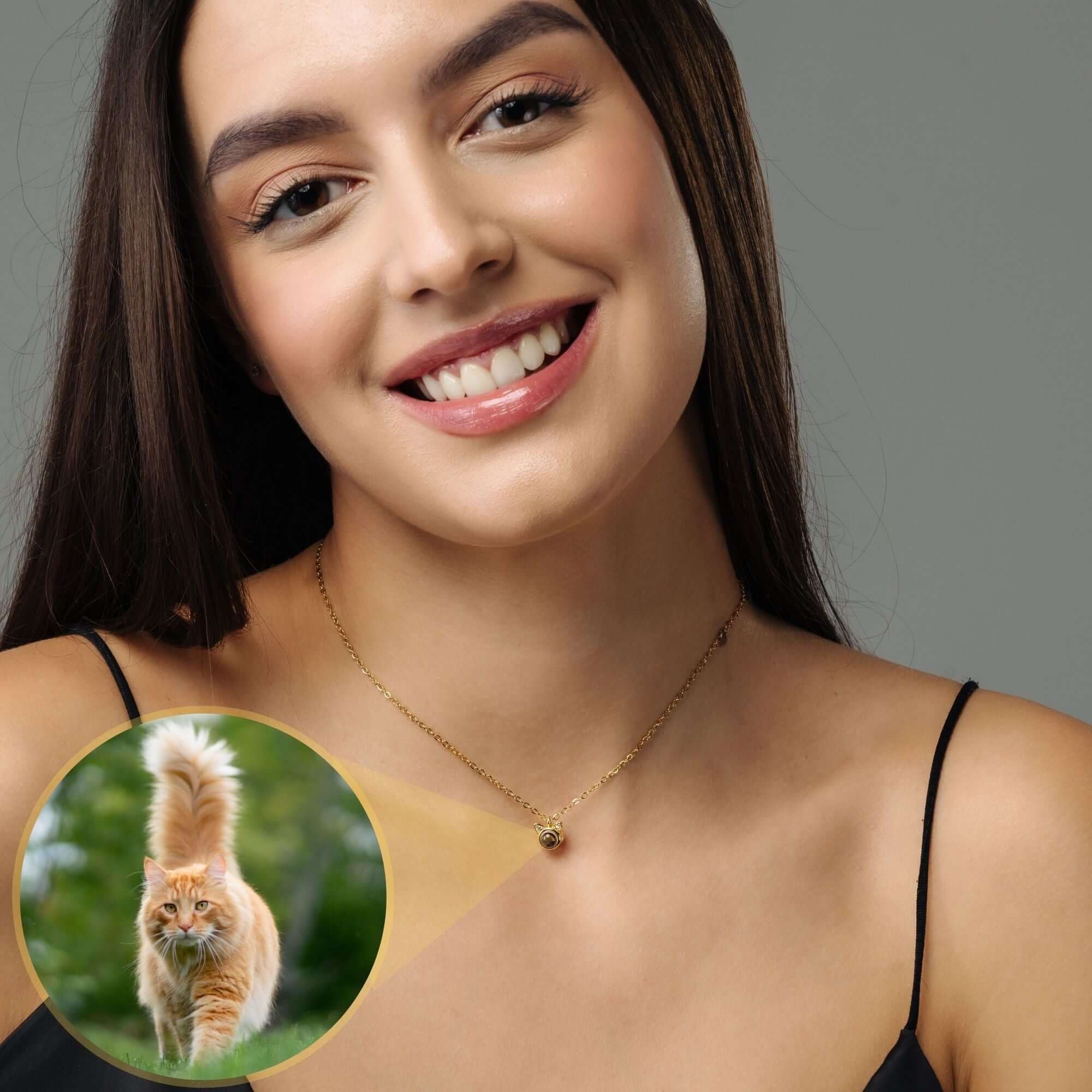 Cat Photo Necklace - Image 18