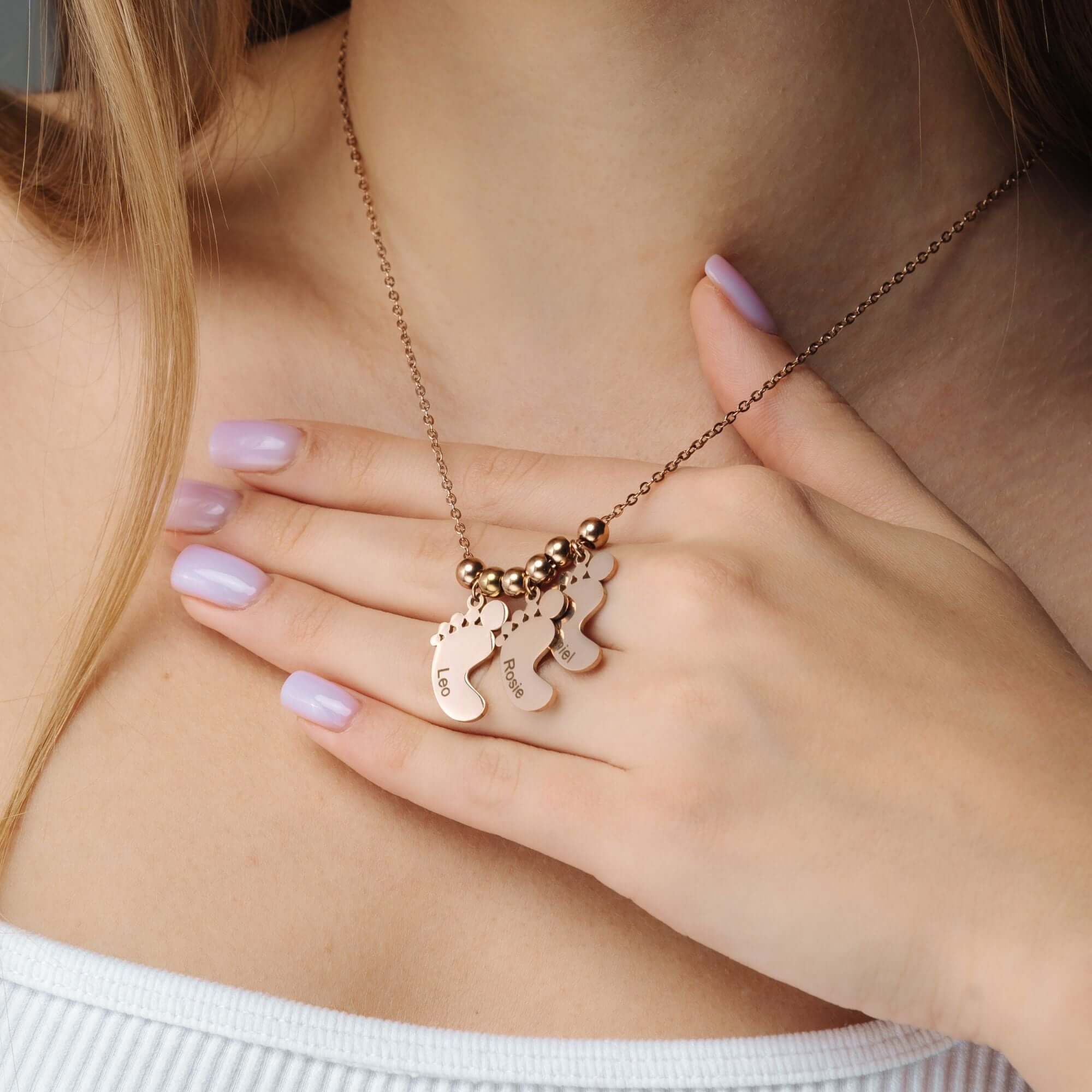 Child Name Necklace - Image 9