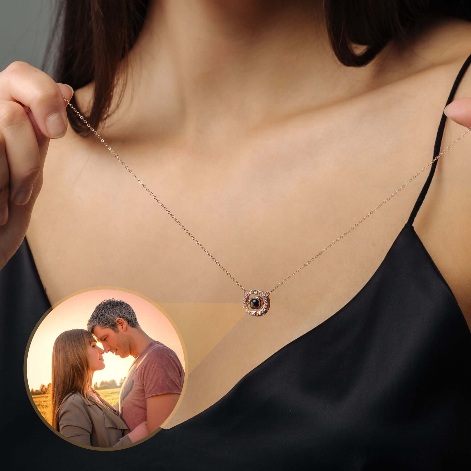 Circular Photo Necklace - Image 8
