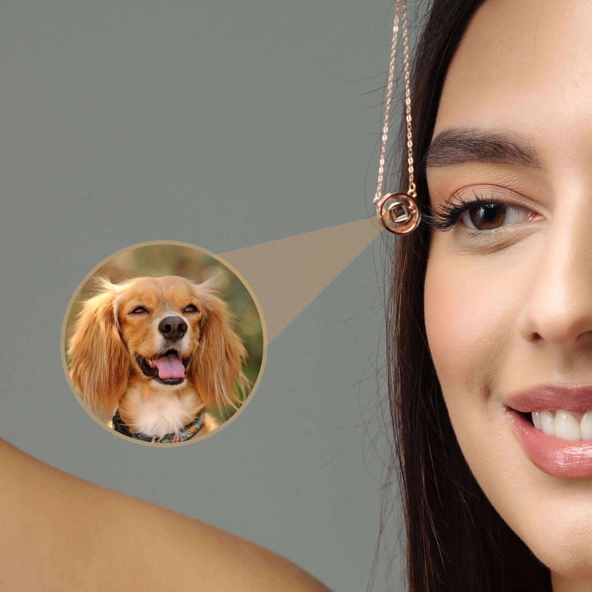 Circular Photo Necklace - Image 9