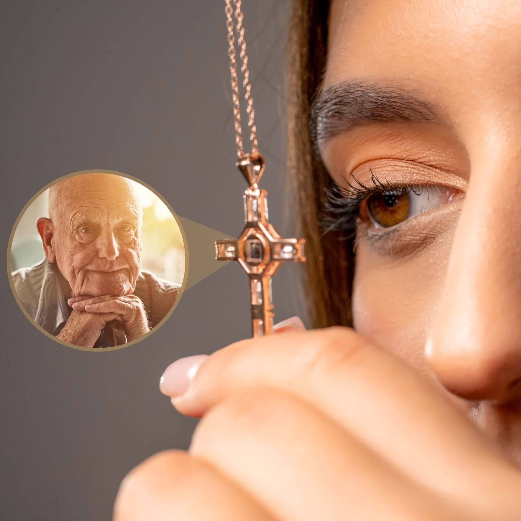 Cross Photo Necklace - Image 8