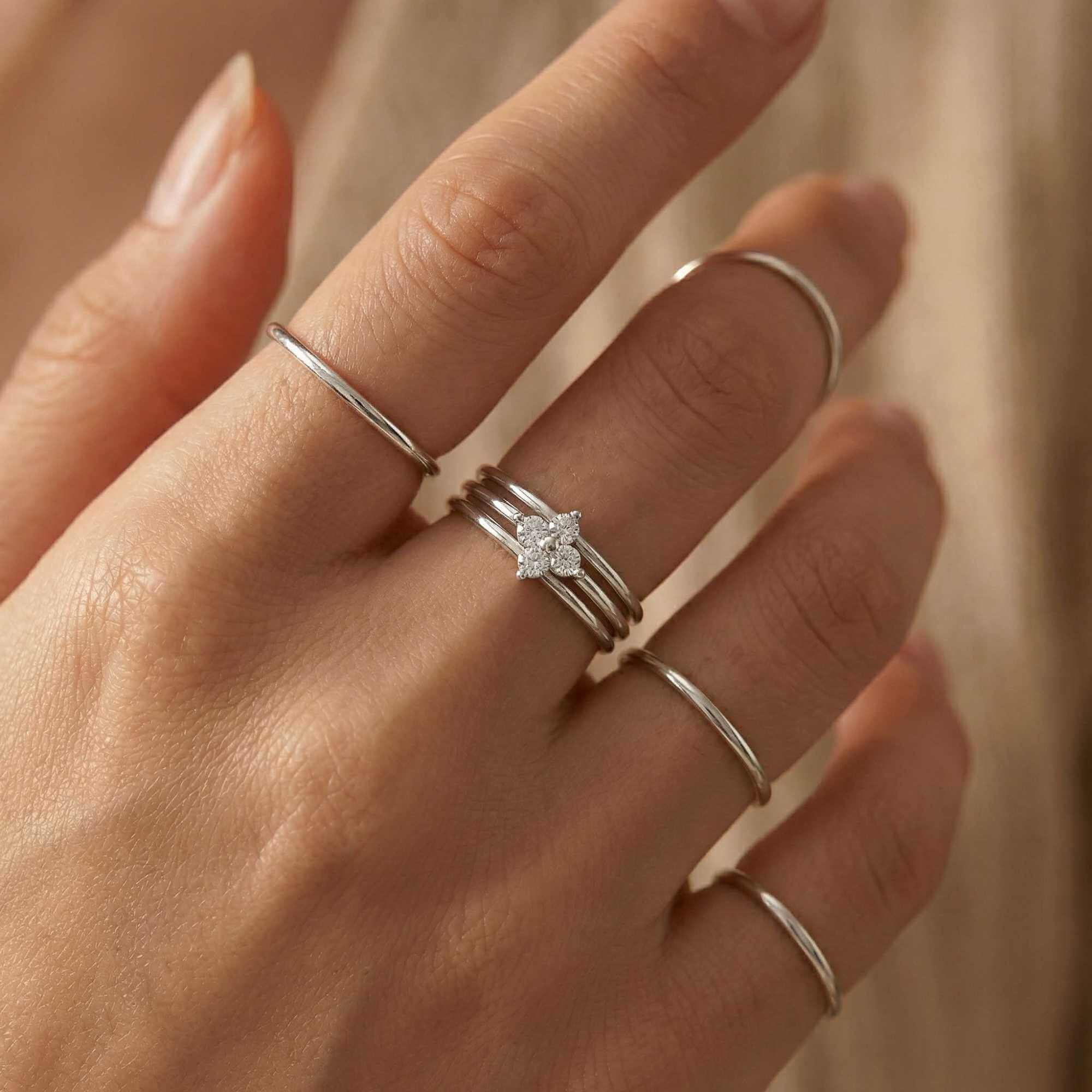 Crystal Flower Ring - Image 17