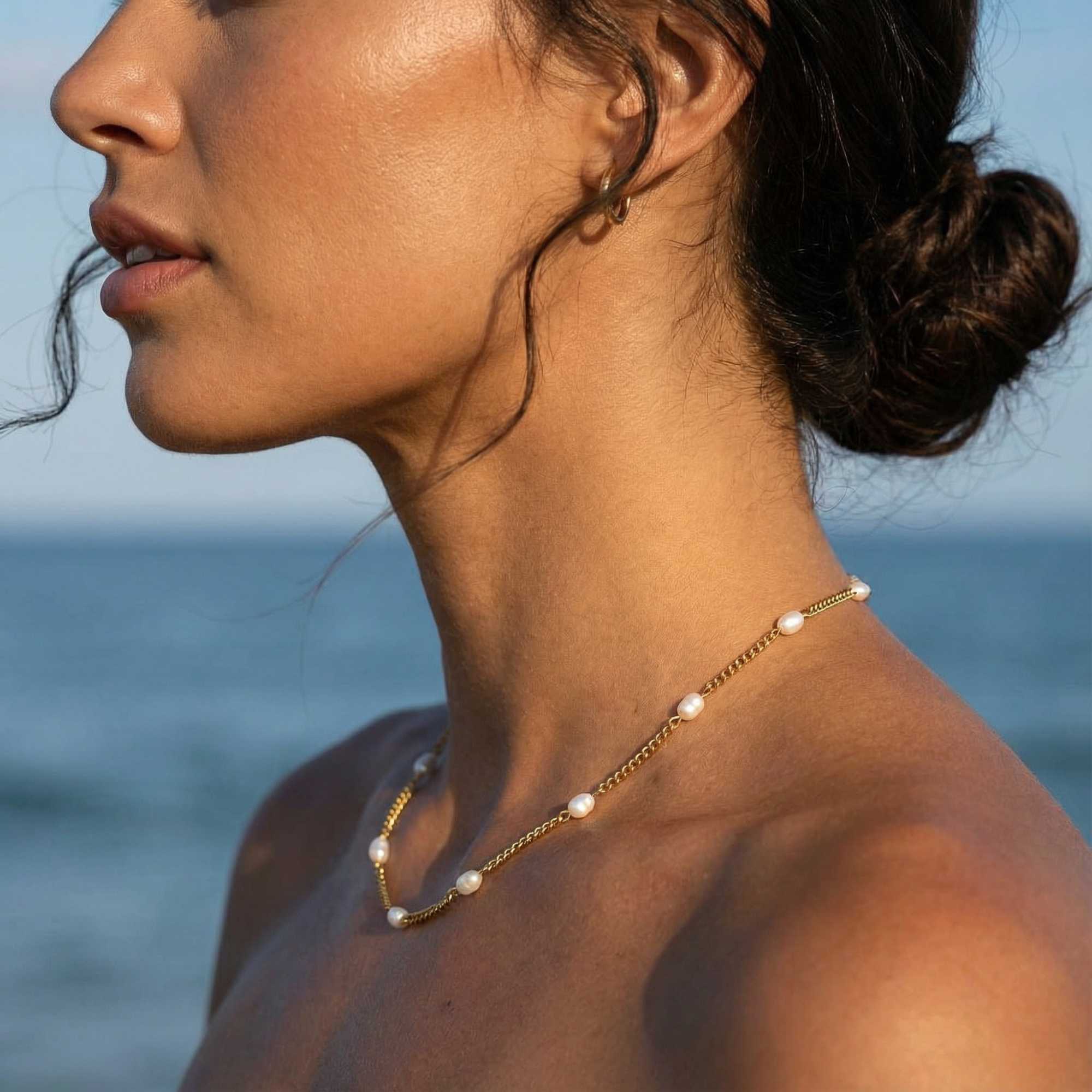 Dainty Pearl Choker - Image 14