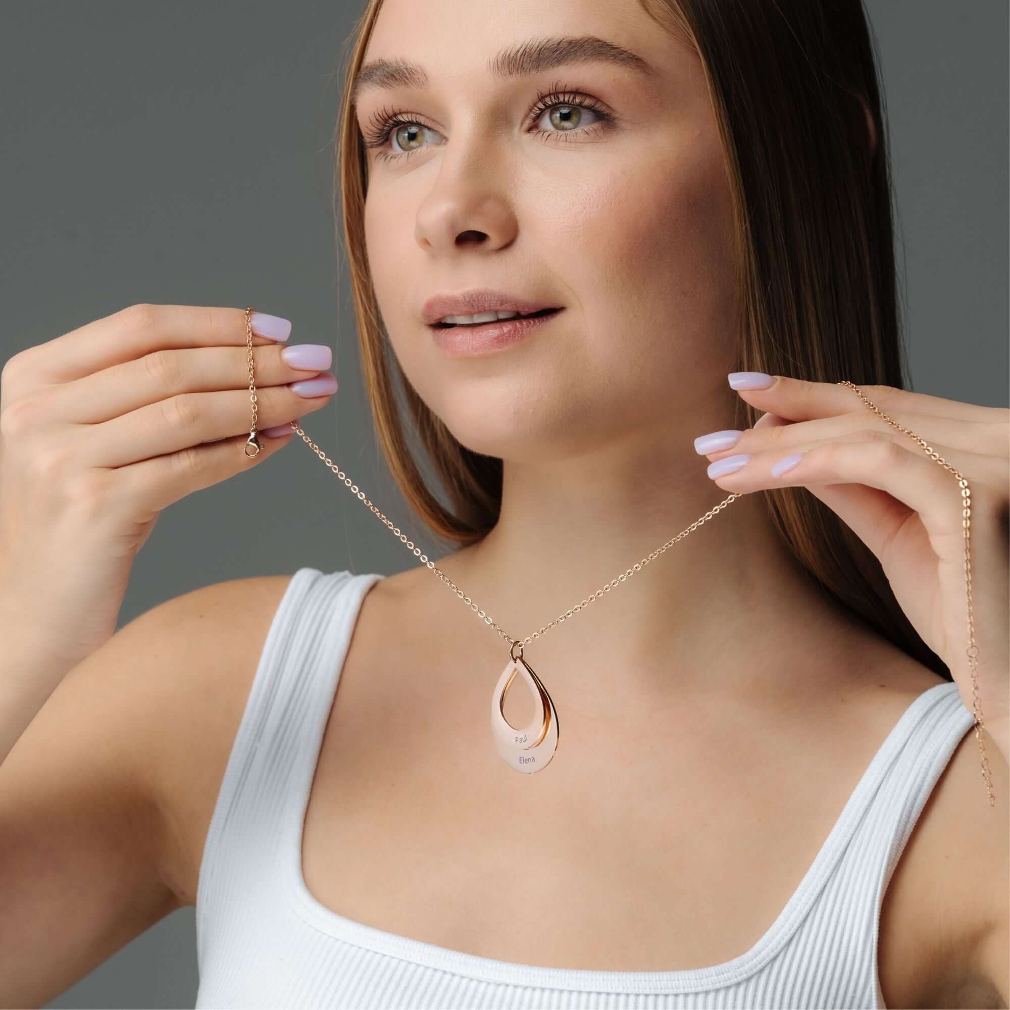 Drop Name Necklace - Image 8