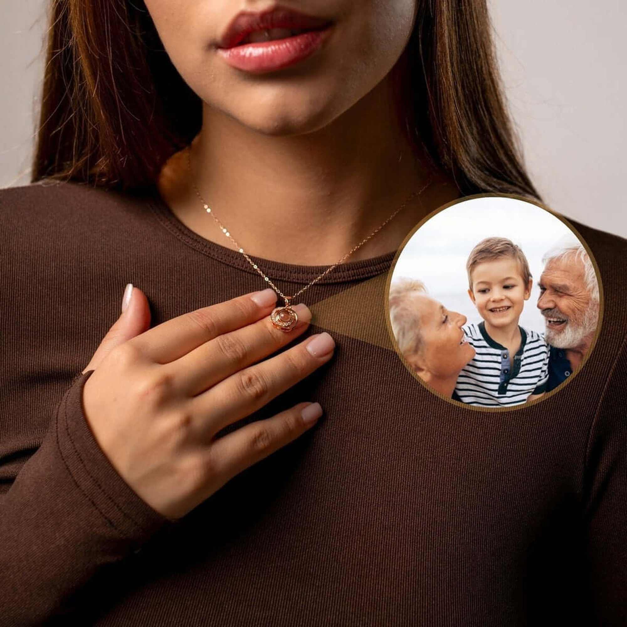 Duo Photo Necklace - Image 11