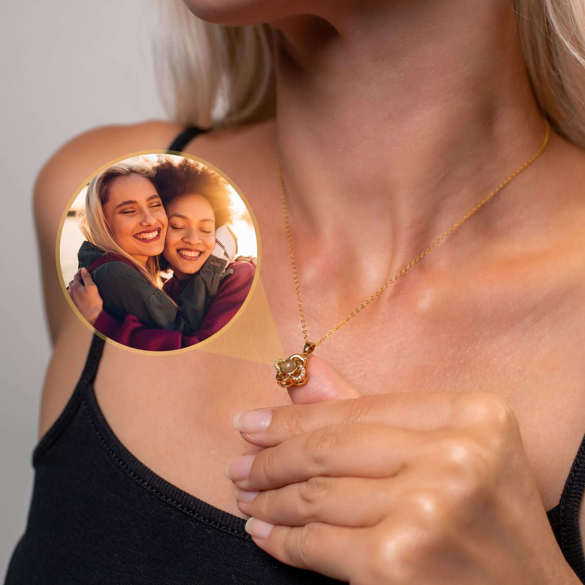 Luxurious Photo Necklace - Image 2