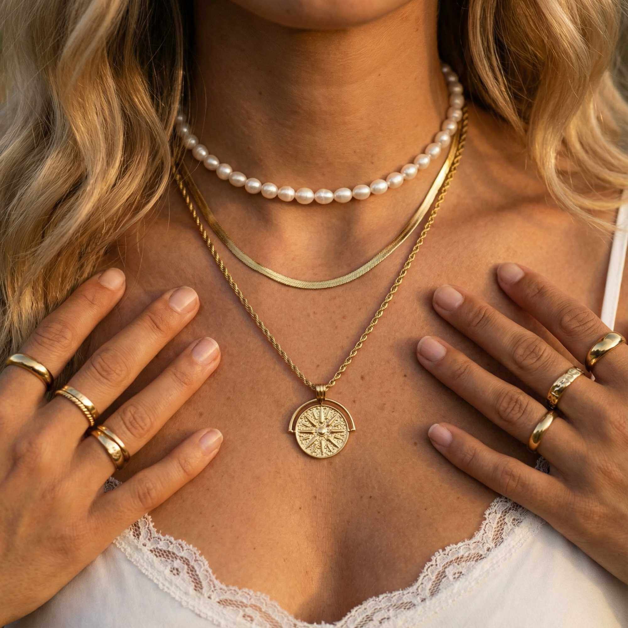 Golden Sun Necklace - Image 5