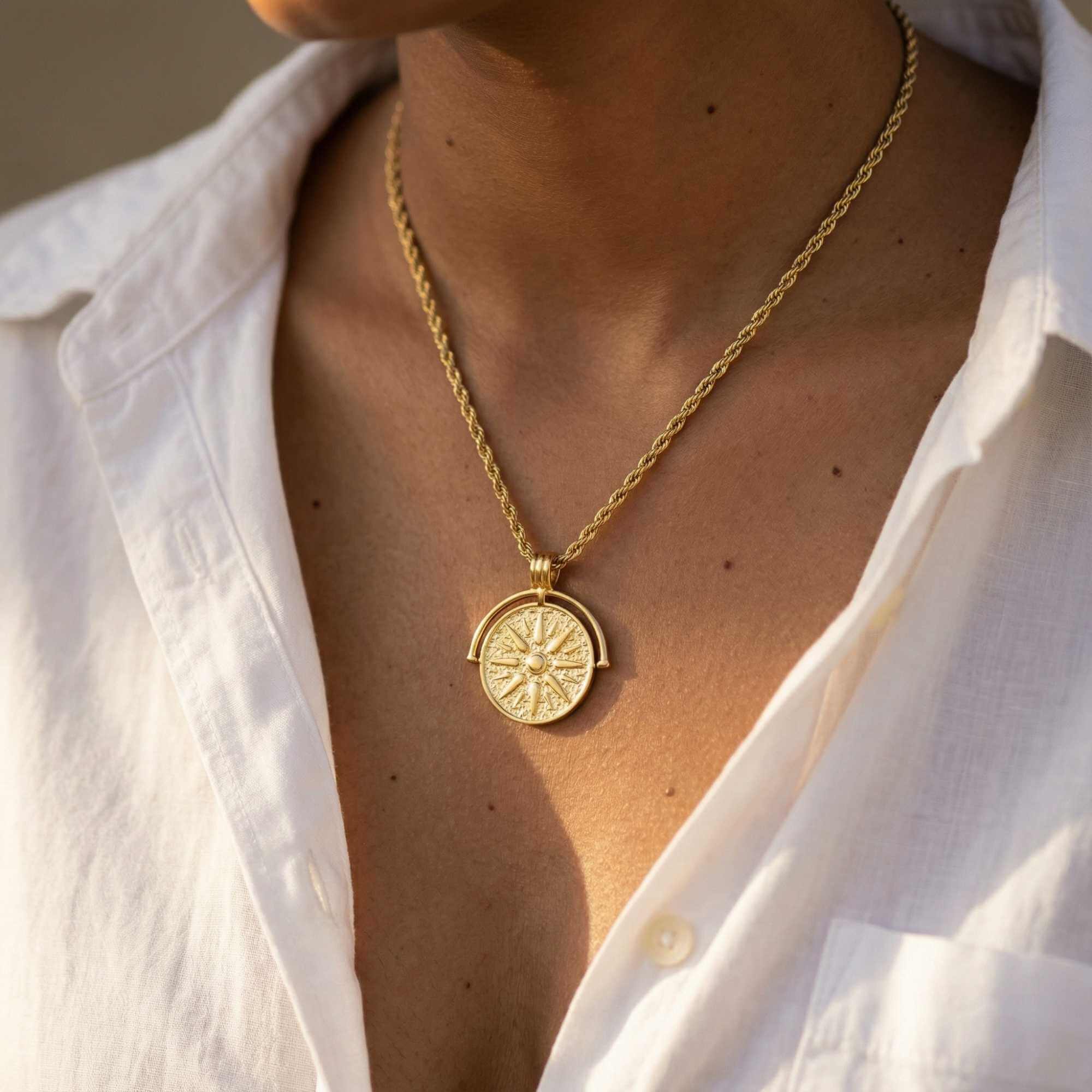 Golden Sun Necklace - Image 7
