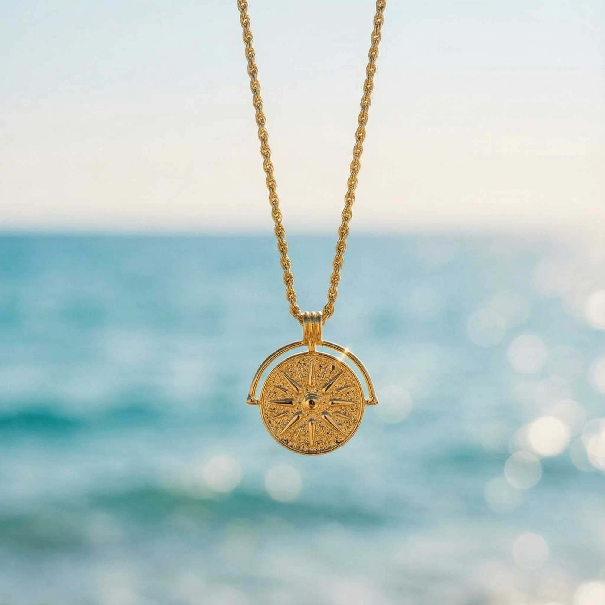 Golden Sun Necklace - Image 9