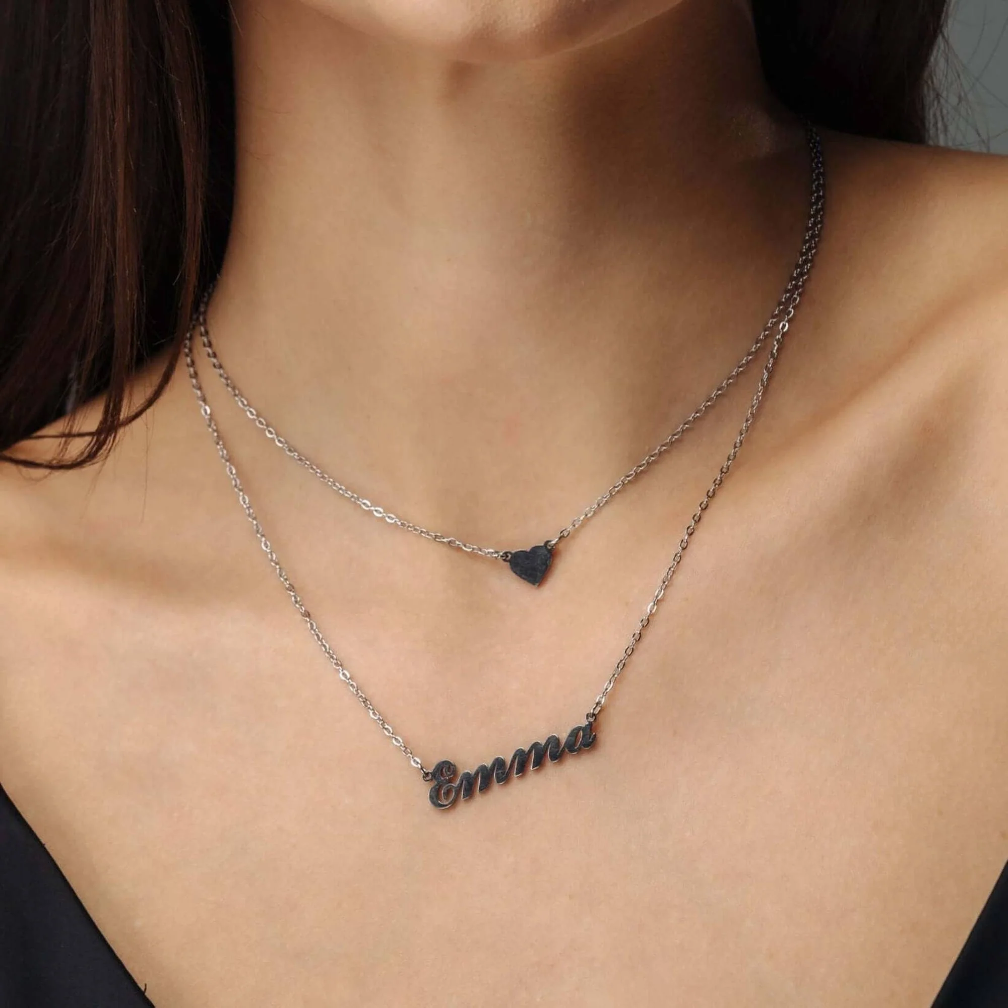 Heart Name Necklace