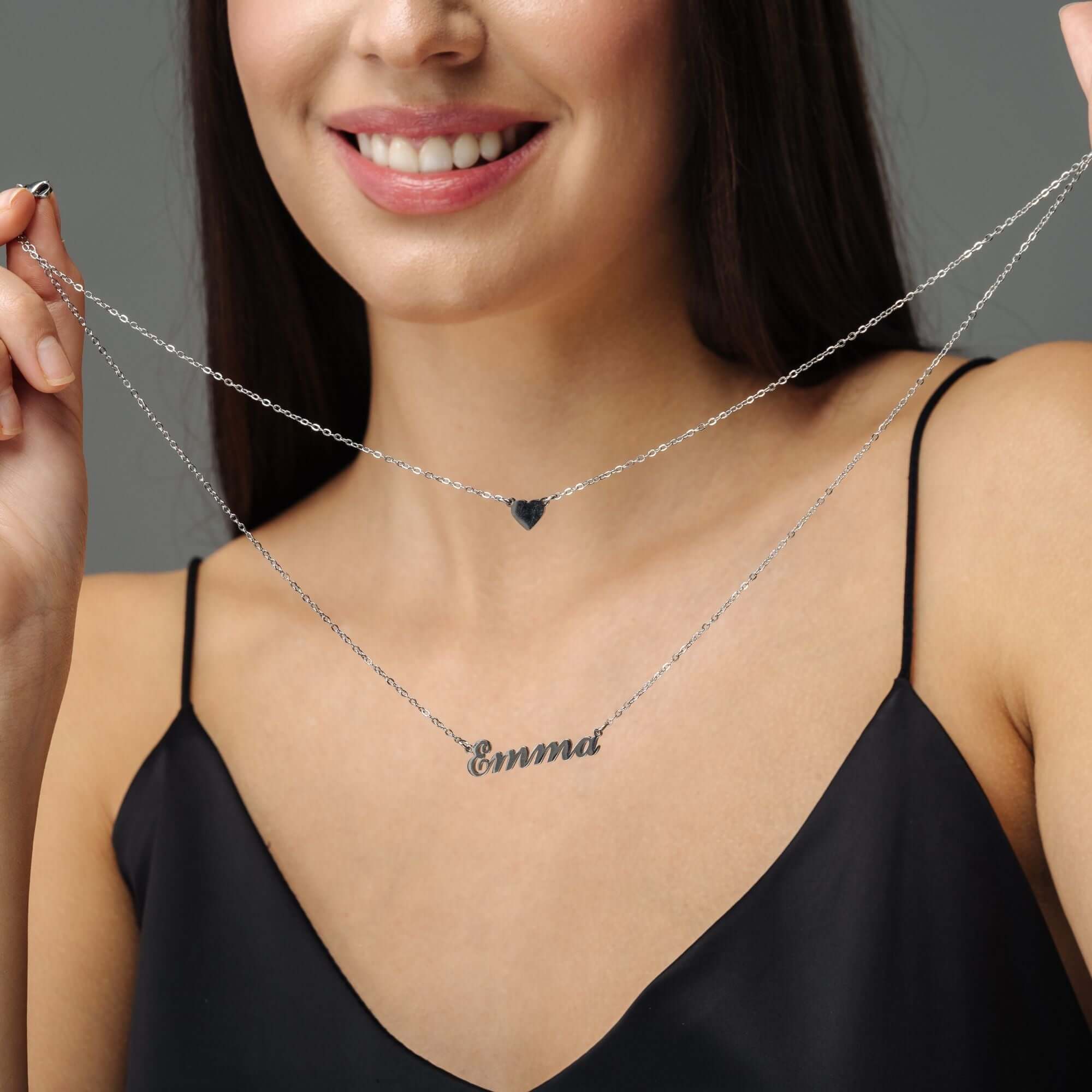 Heart Name Necklace - Image 2
