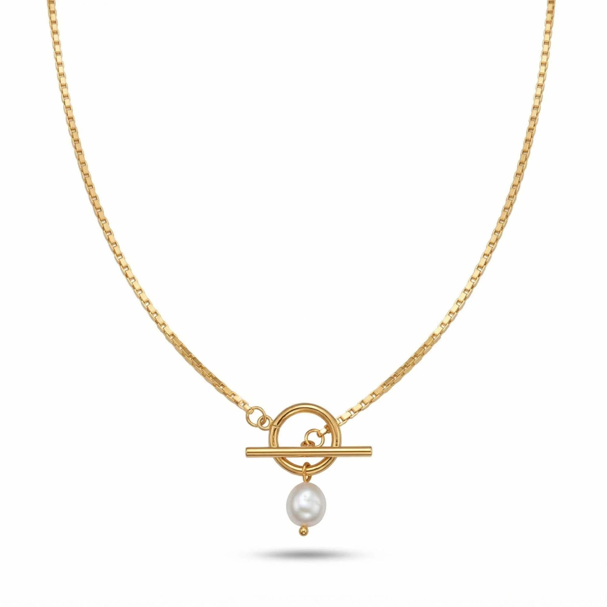 La Isla Pearl Toggle Necklace - Image 2