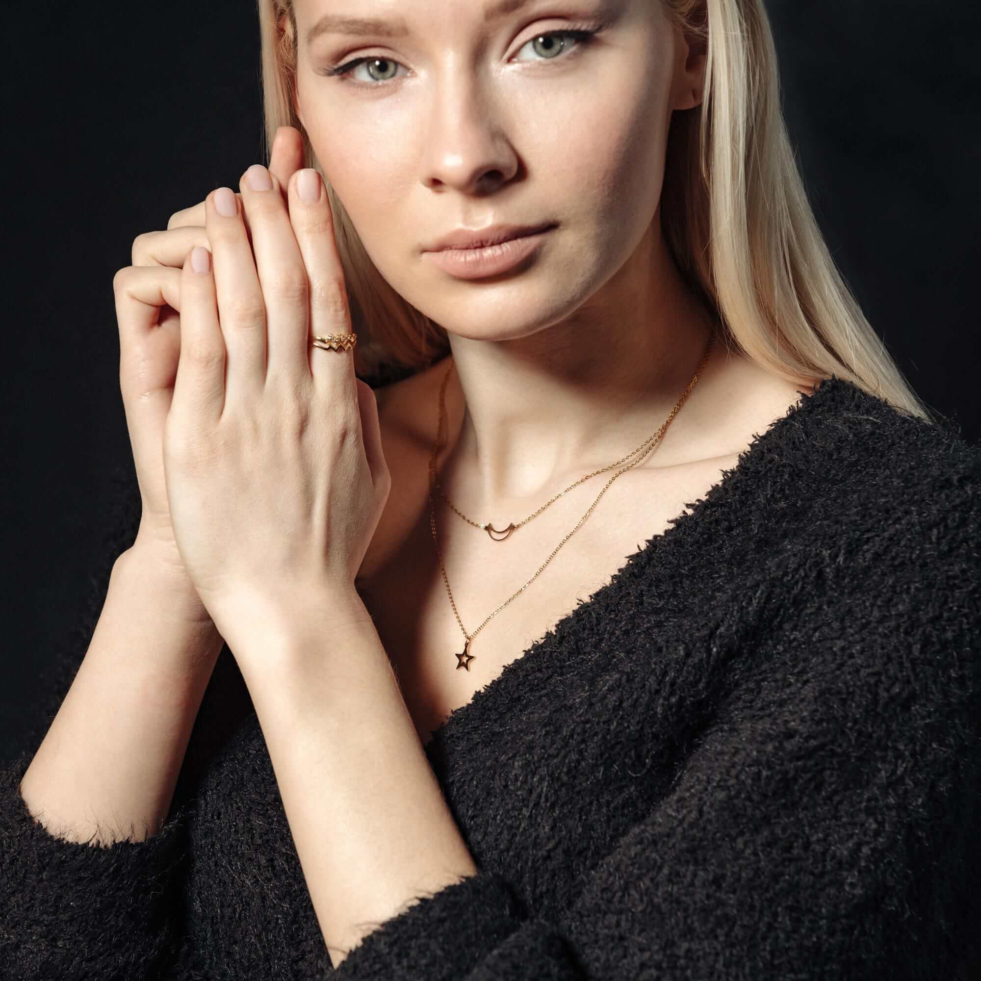 Moon & Star Necklace - Image 5