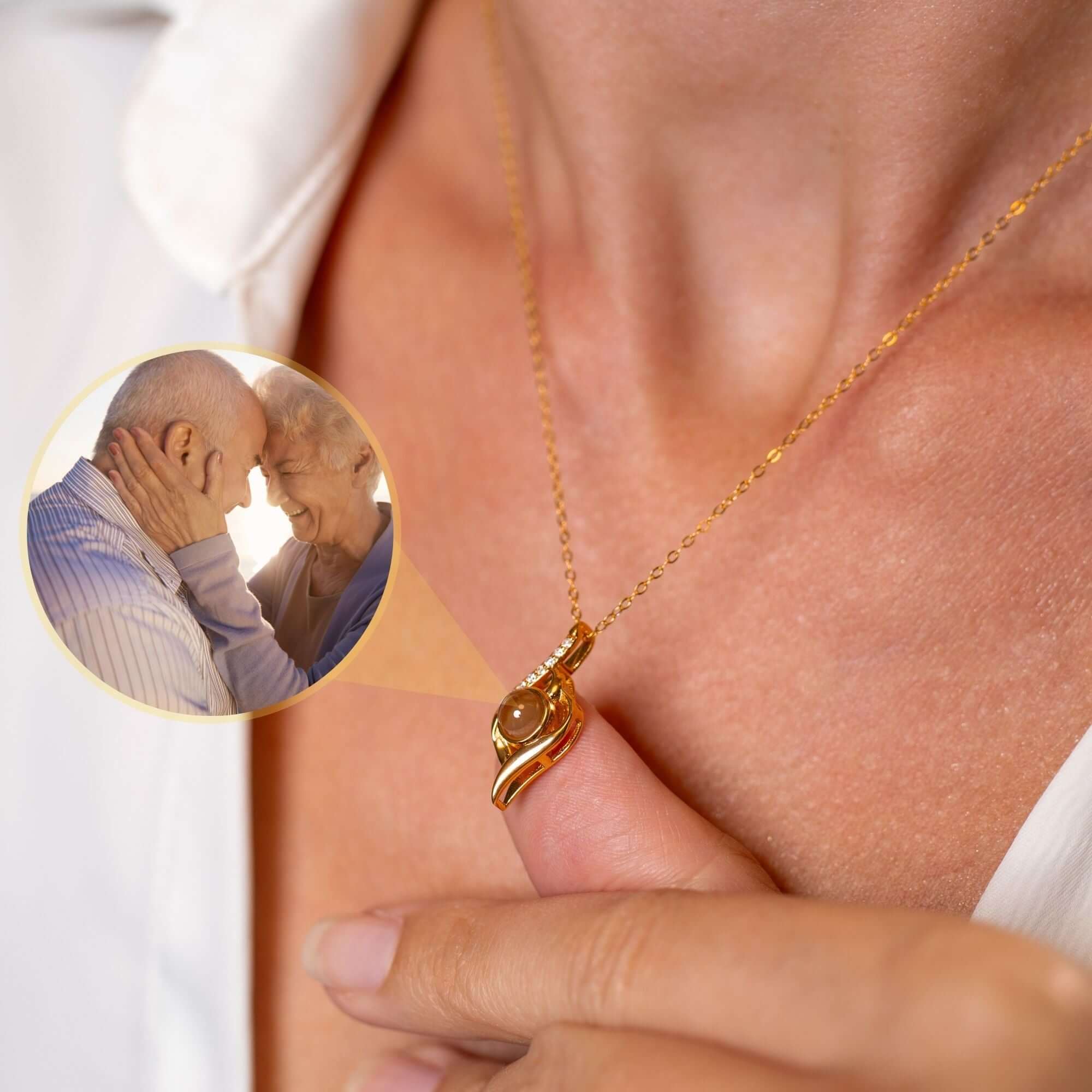 Luxury Photo Necklace - Image 3