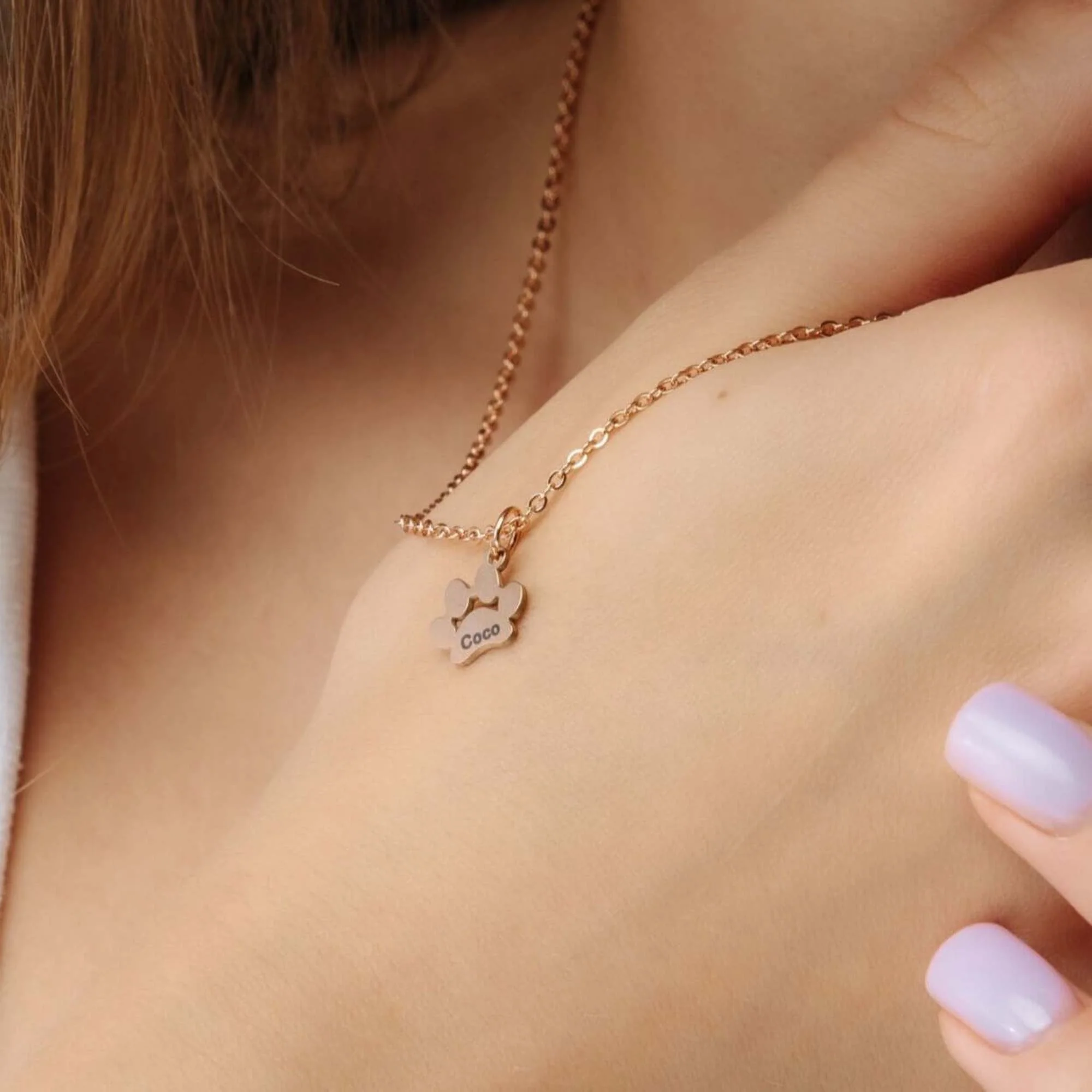 Paw Name Necklace - Image 11