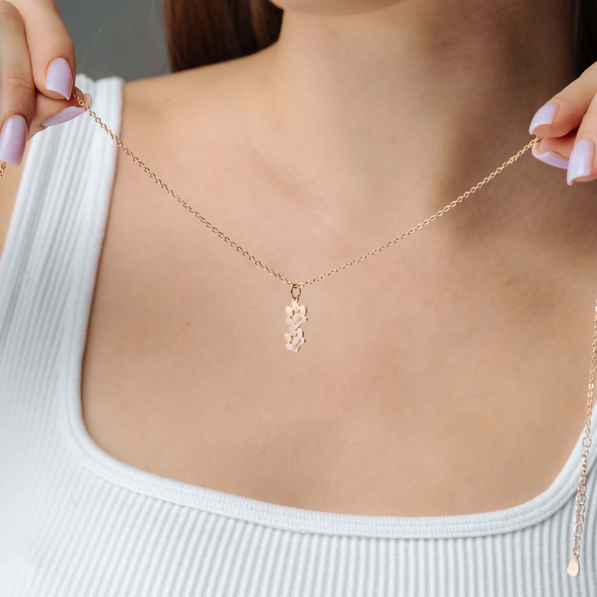 Paw Name Necklace - Image 12