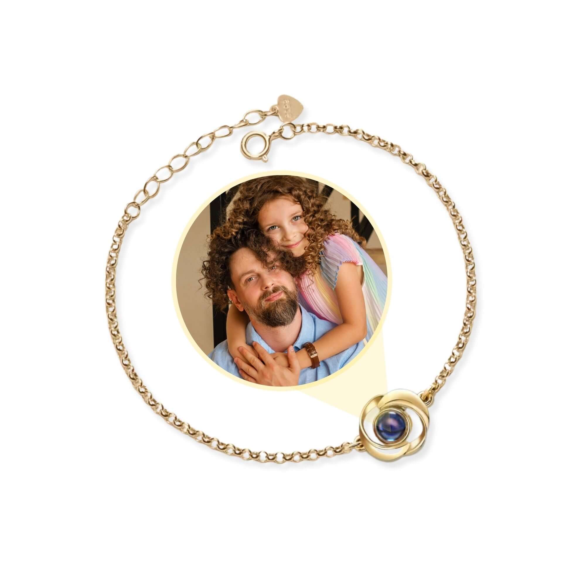Rose Photo Bracelet - Image 3