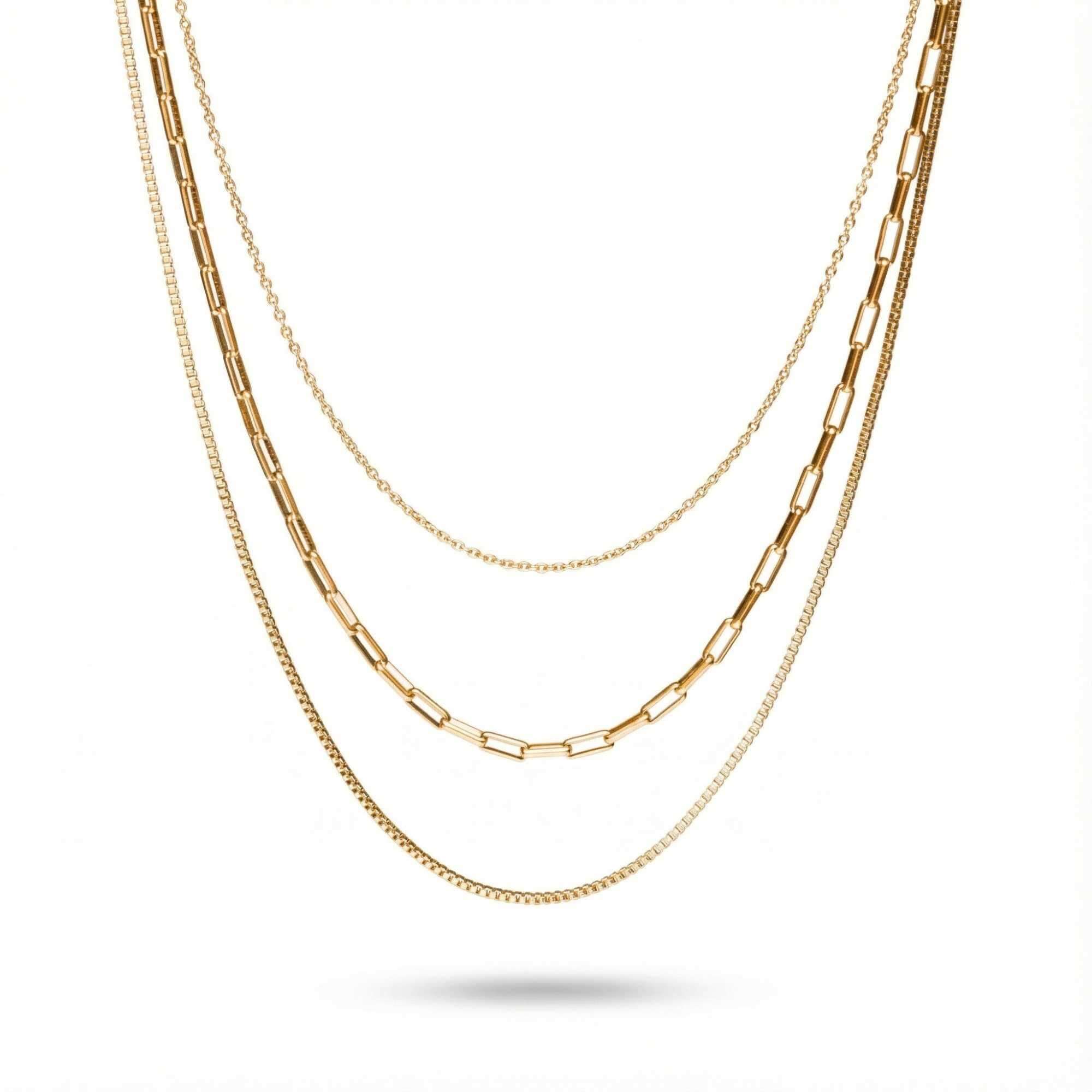 Saona Triple Layer Necklace - Image 2