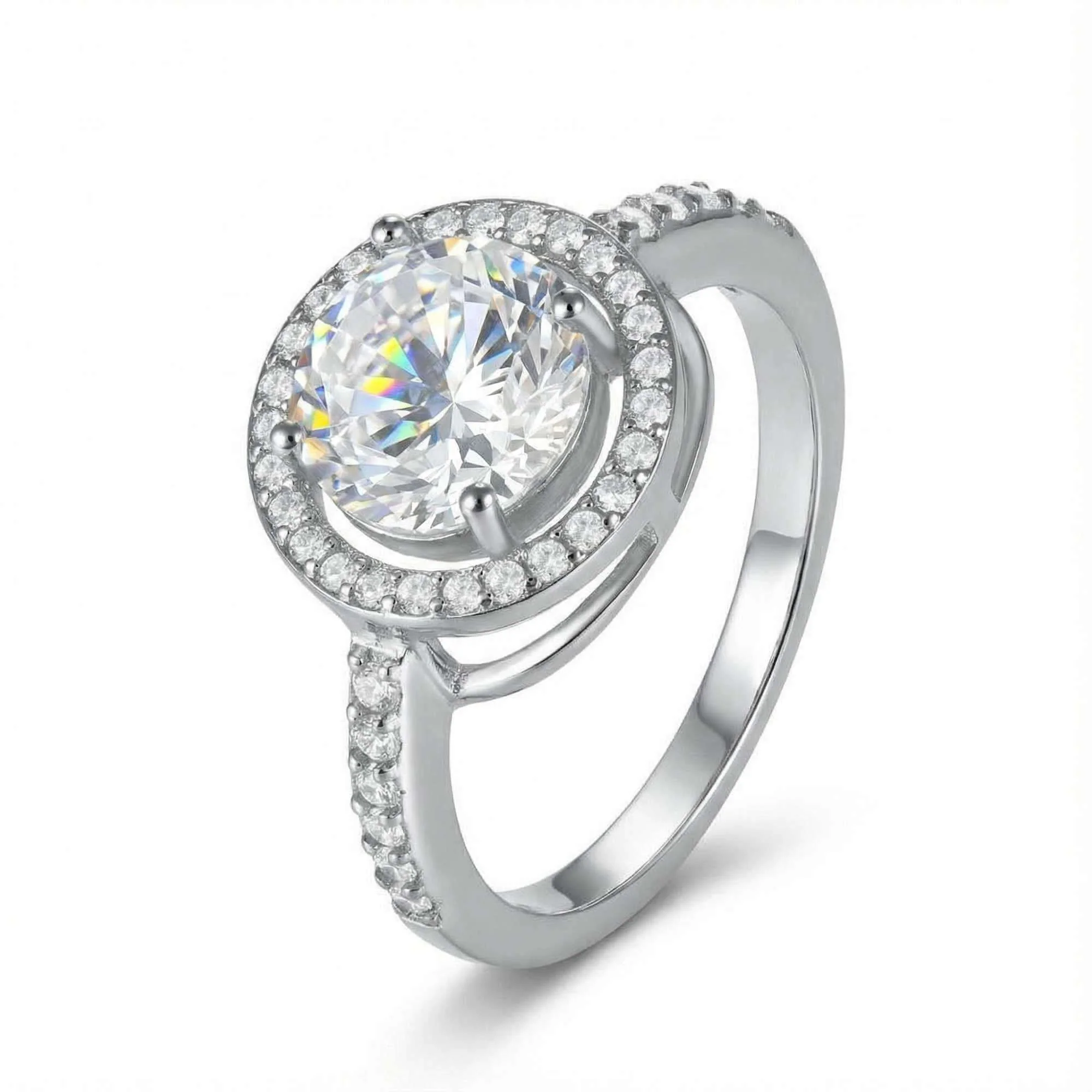Silver Circle Ring - Image 12