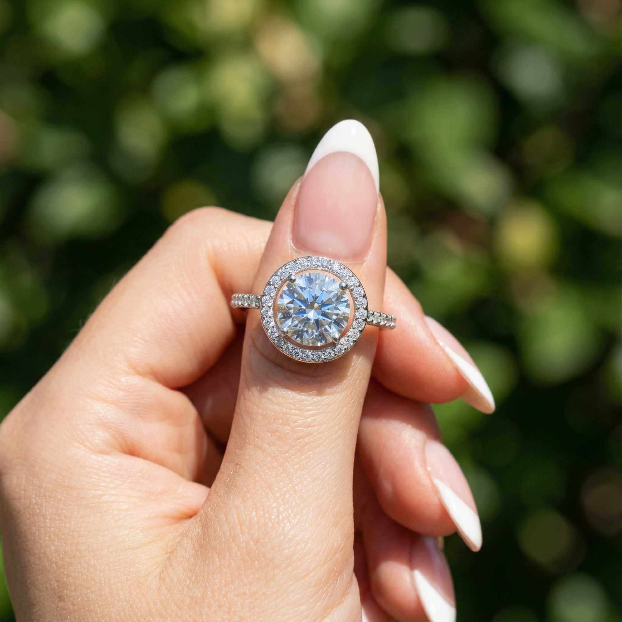 Silver Circle Ring - Image 9