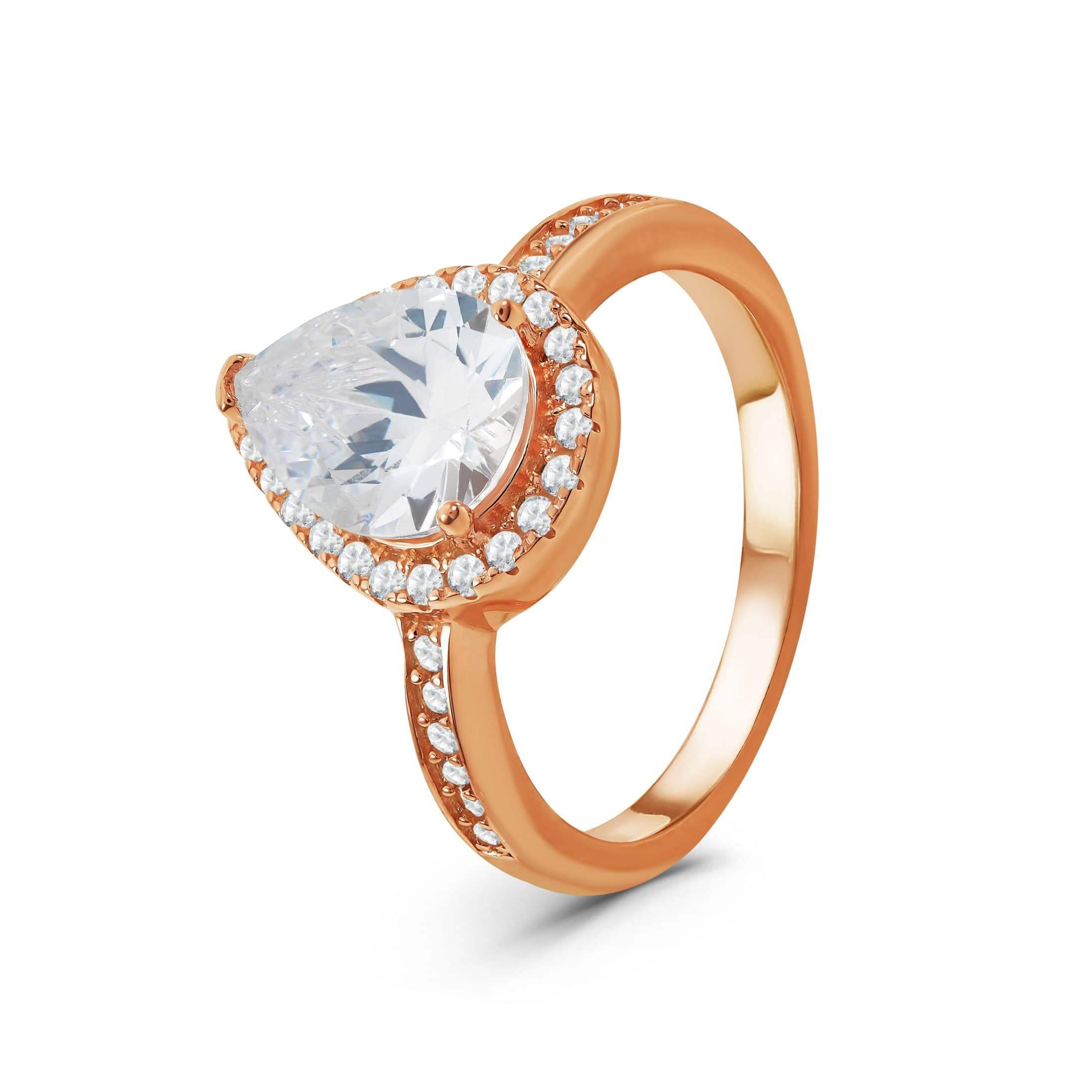 Silver Drop Ring - Image 3