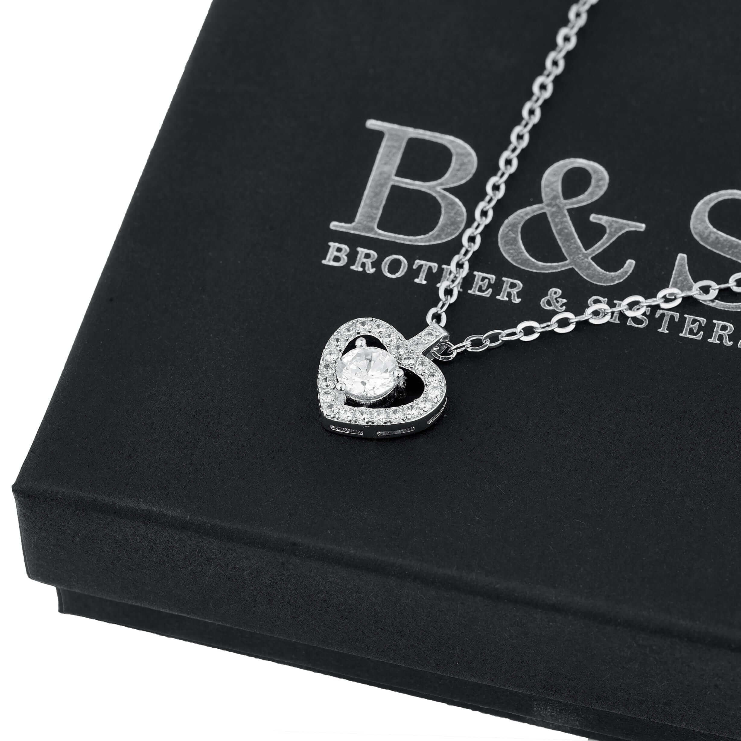 Silver Heart Necklace - Image 3