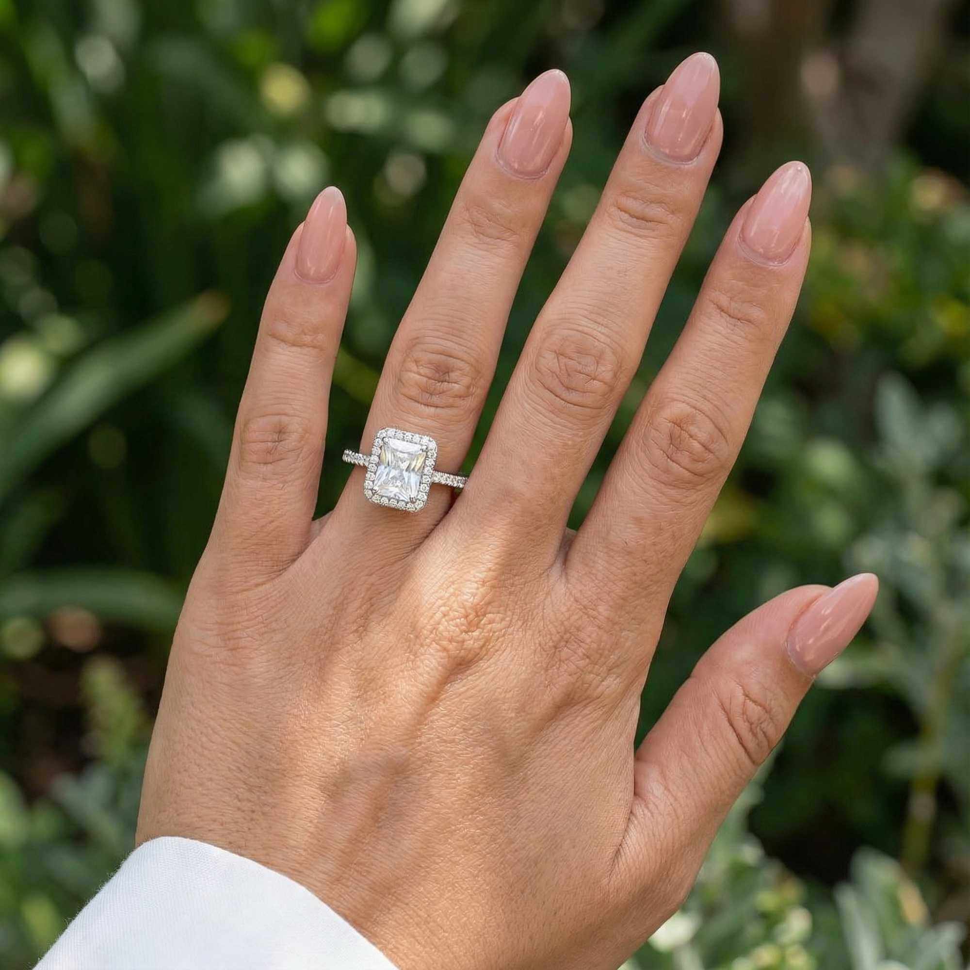 Silver Rectangle Ring - Image 4