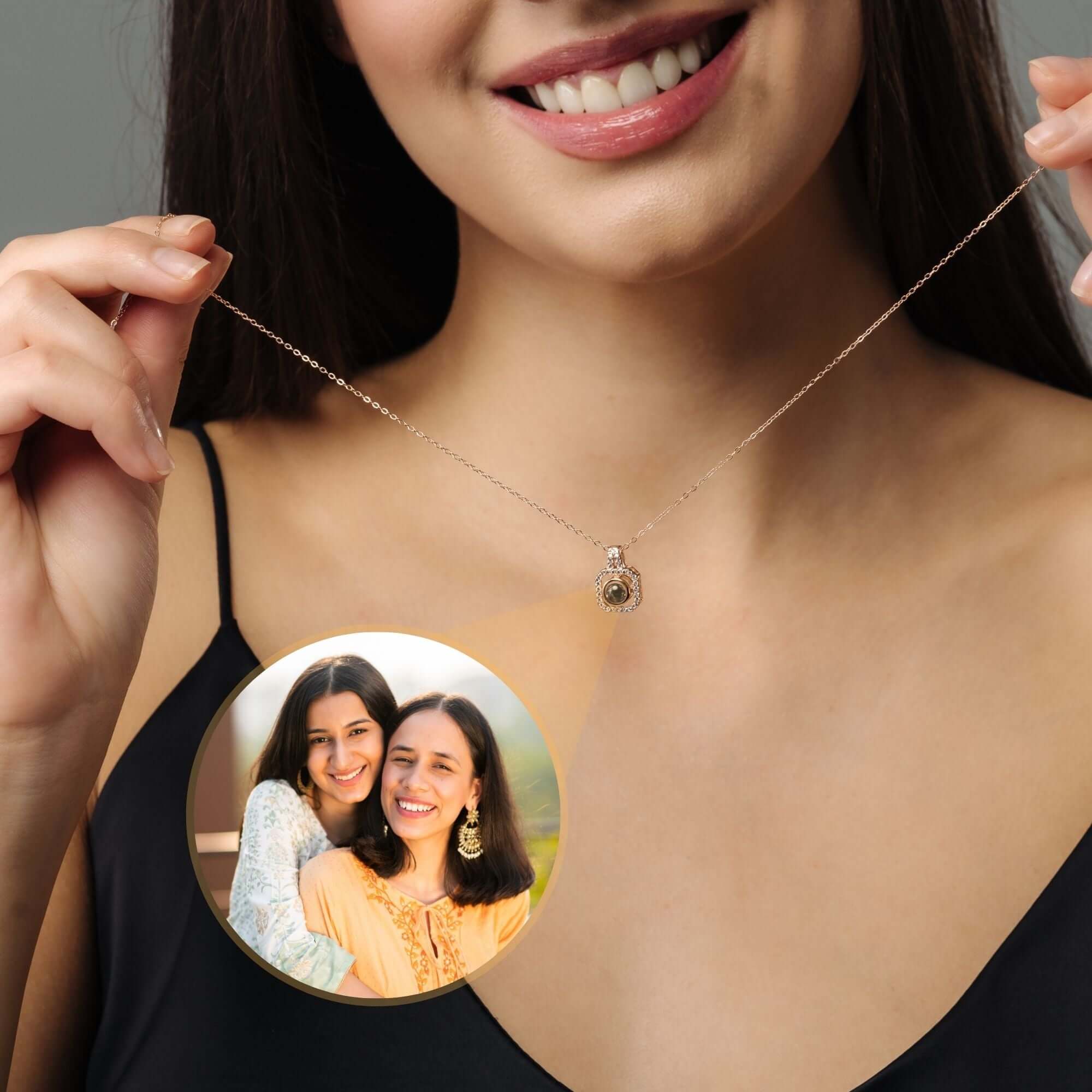 Square Photo Necklace - Image 7