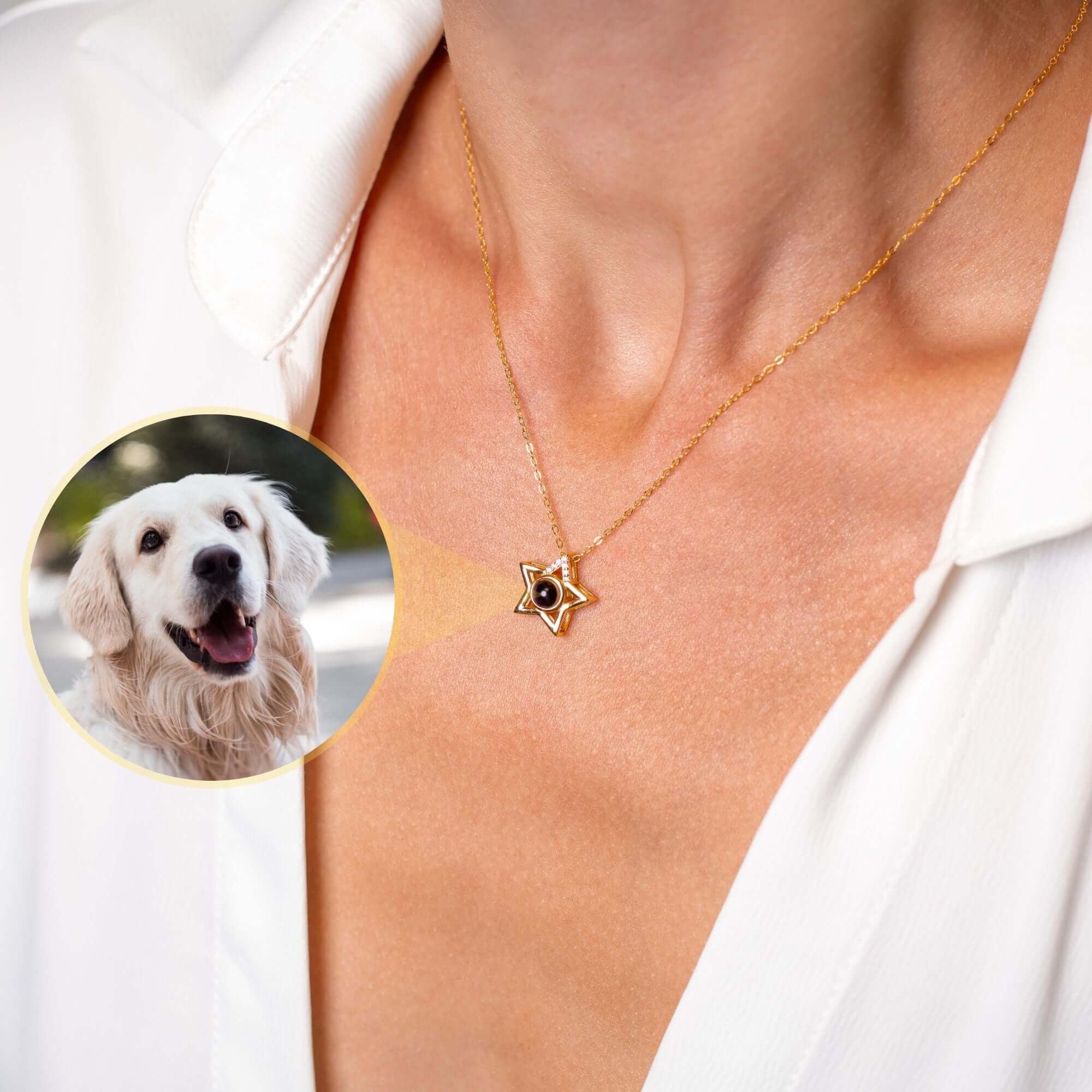 Star Photo Necklace - Image 4